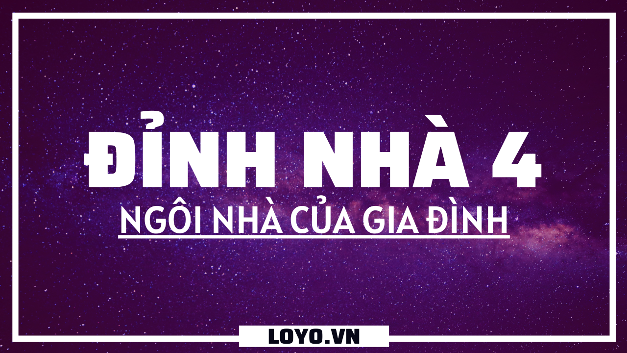 dinh nha 4 ngoi nha cua gia dinh