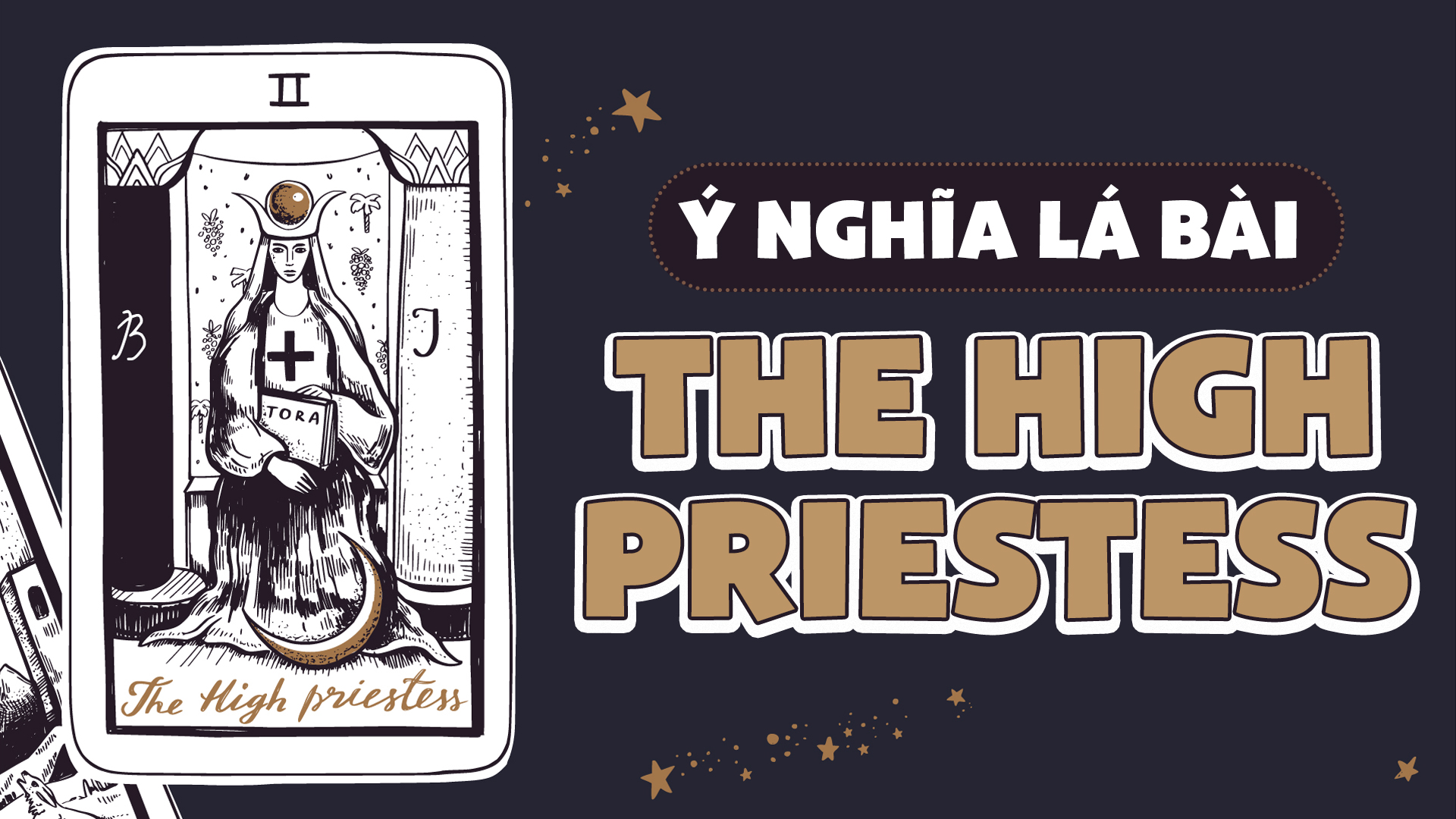 ý nghĩa lá bài The High Priestess