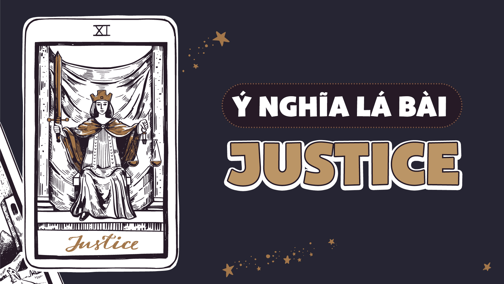 Ý nghĩa của lá bài Justice