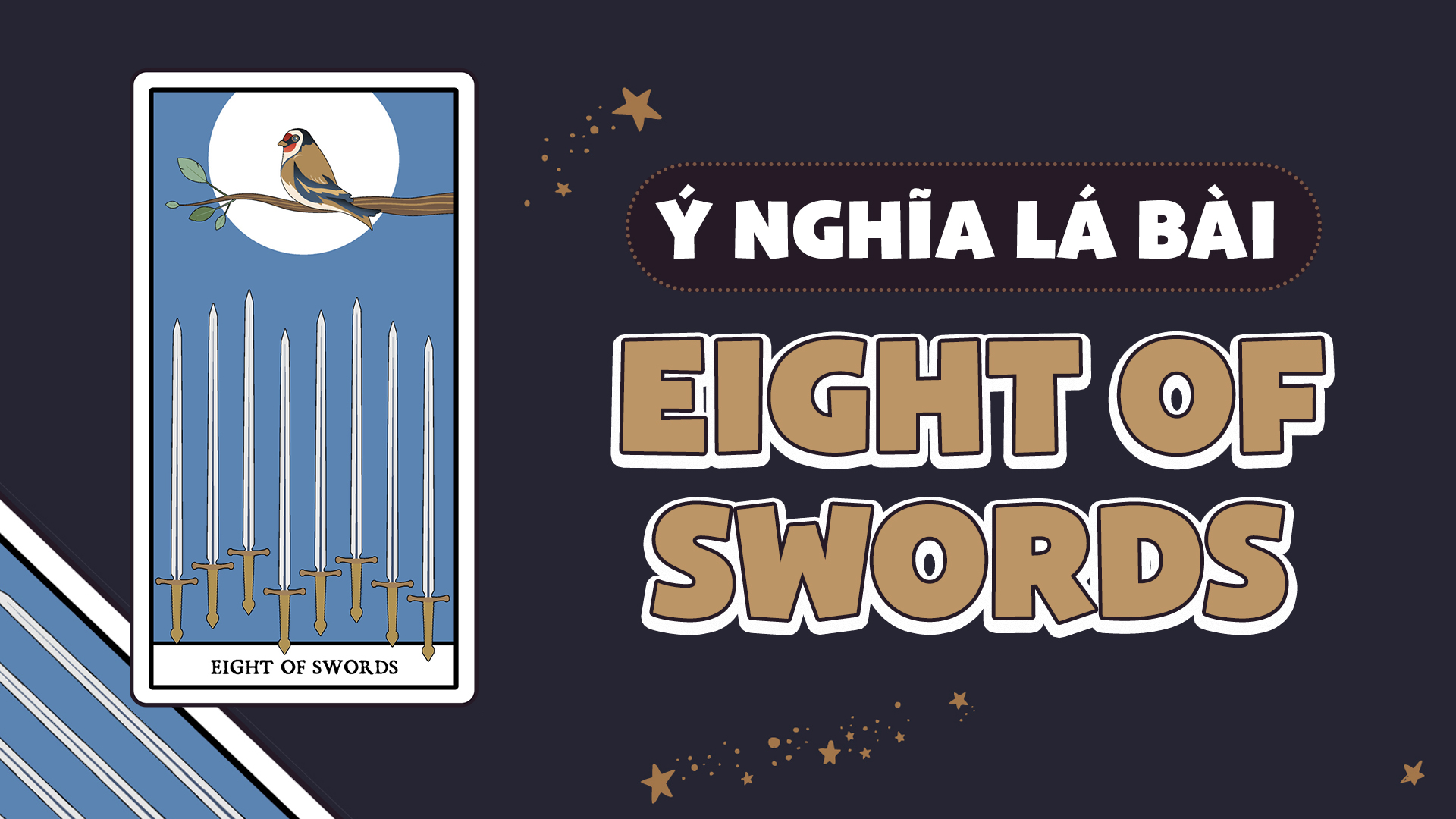 Ý nghĩa của lá bài Eight of Swords