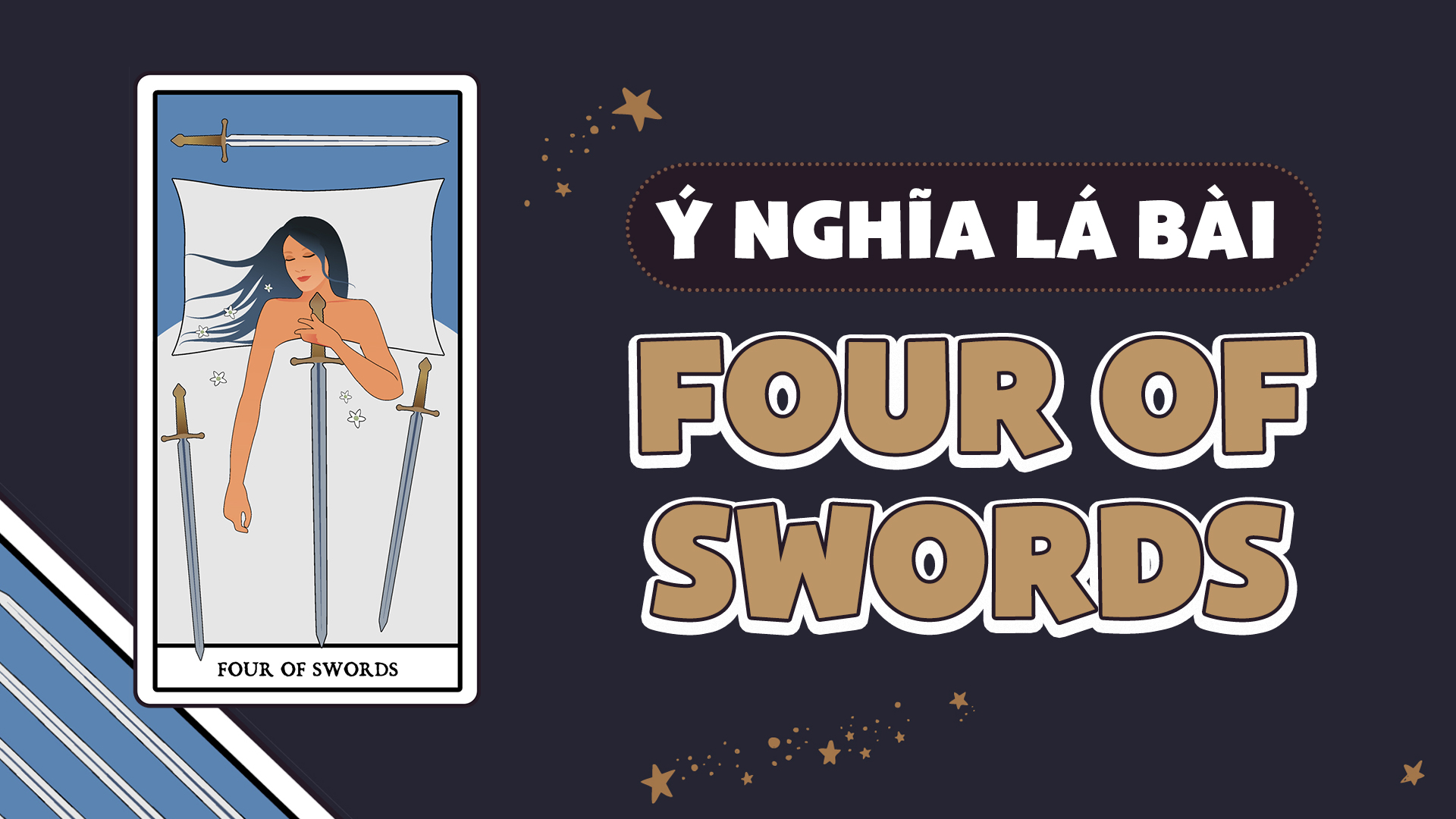 Ý nghĩa của lá bài Four of Swords