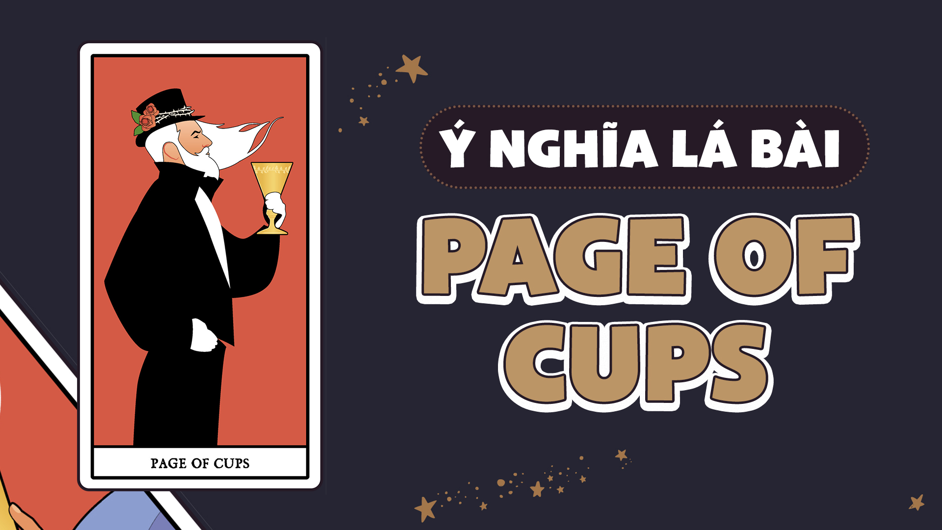 Ý nghĩa lá bài Page of Cups