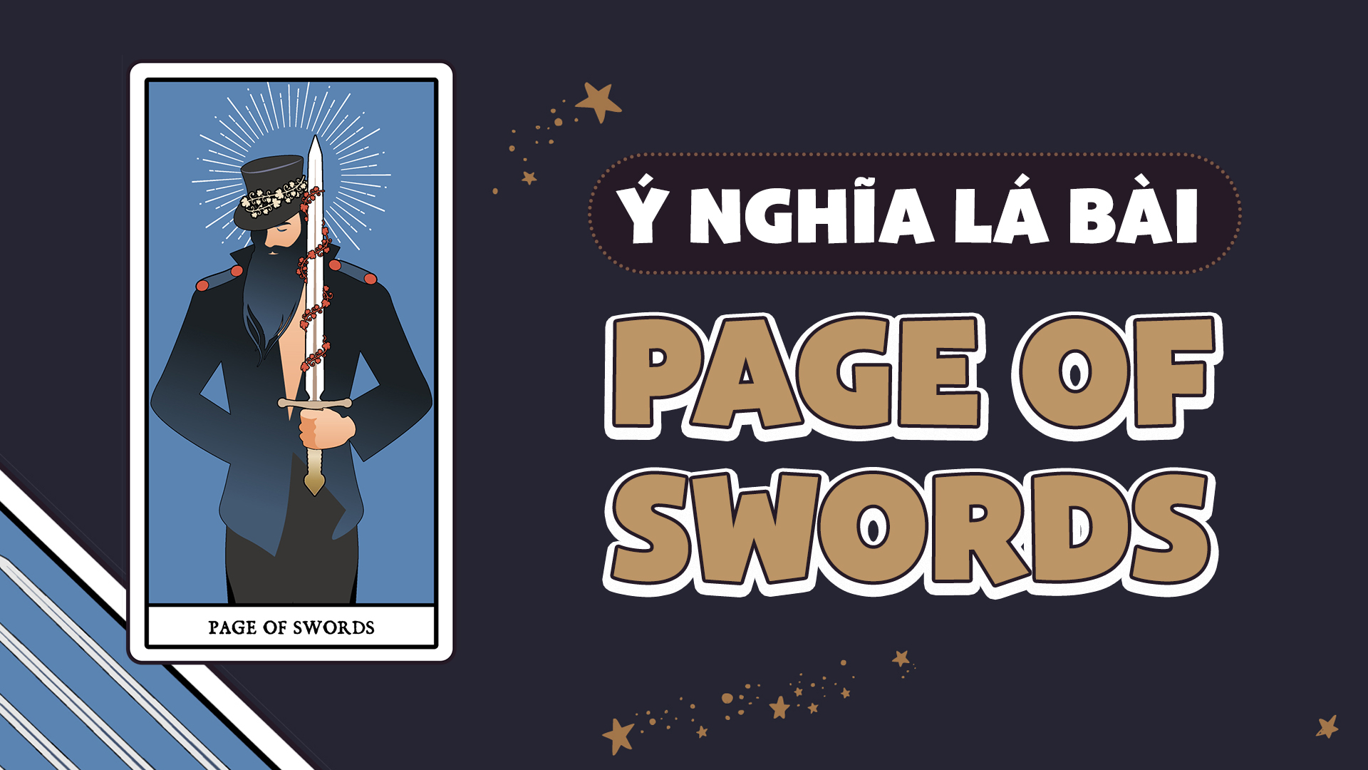 Ý nghĩa của lá bài Page of Swords