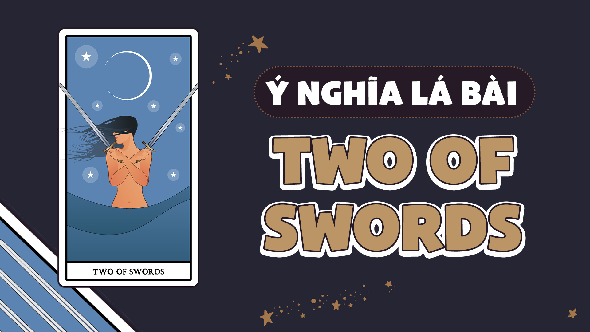 Ý nghĩa của lá bài Two of Swords