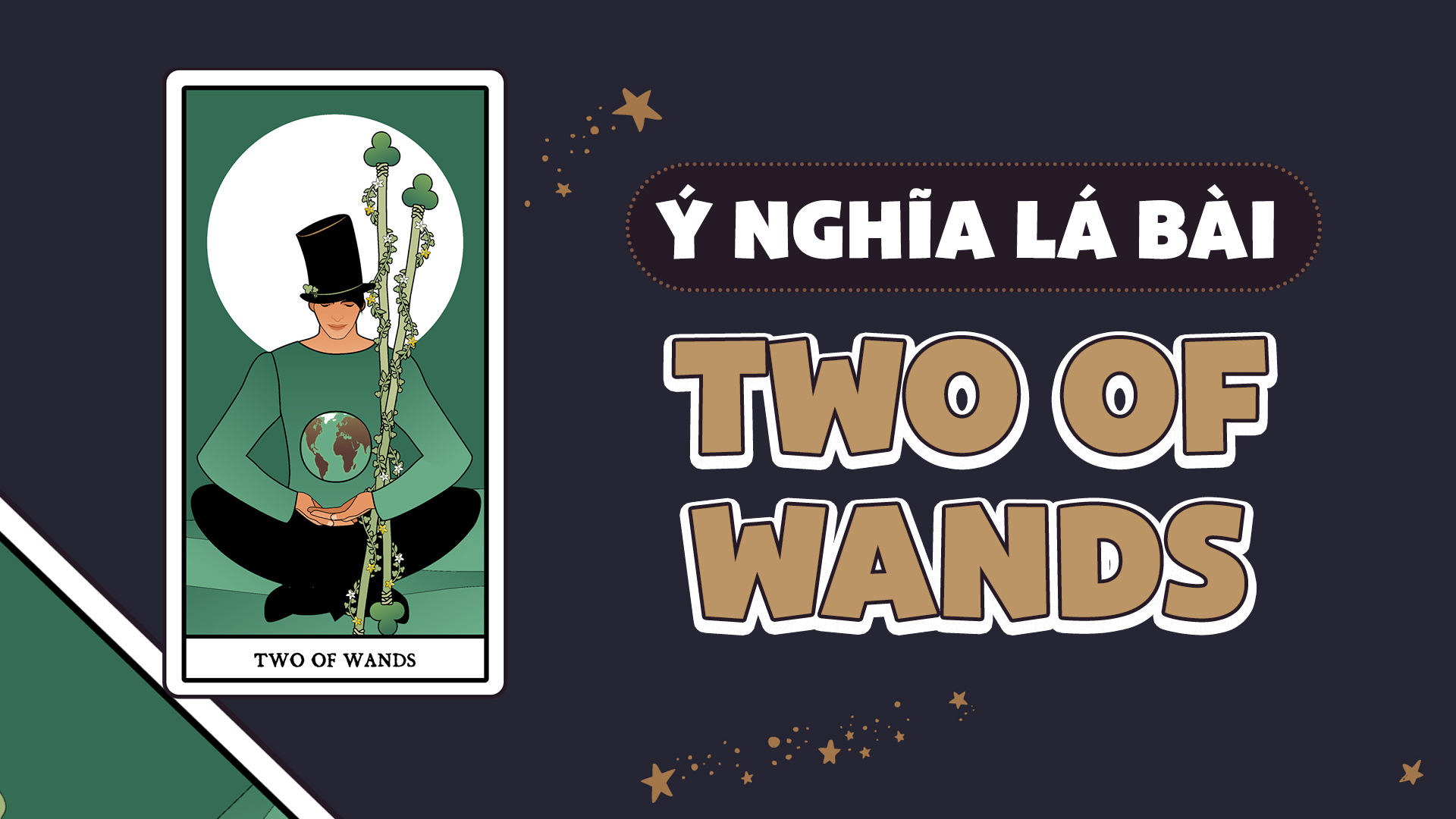 Ý nghĩa của lá bài Two of Wands